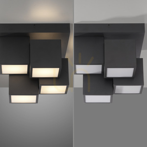 TETRIS mennyezeti lámpa 14114-18 fekete 4xLED small 14