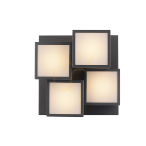 TETRIS mennyezeti lámpa 14114-18 fekete 4xLED small 16