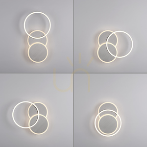 JUST LIGHT SEVENT 14116-55 LED mennyezeti lámpa, ezüstszínű, 50 × 33,4 cm small 12
