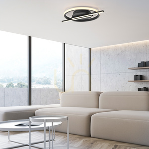 KORSA Plafond 14130-18 Fekete 3xLED small 2