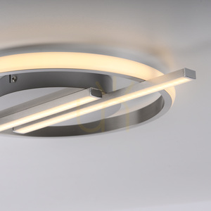 KORSA 14130-55 LED mennyezeti lámpa acélszínű 20 W 3000 K szabályozható Simply Dim small 9