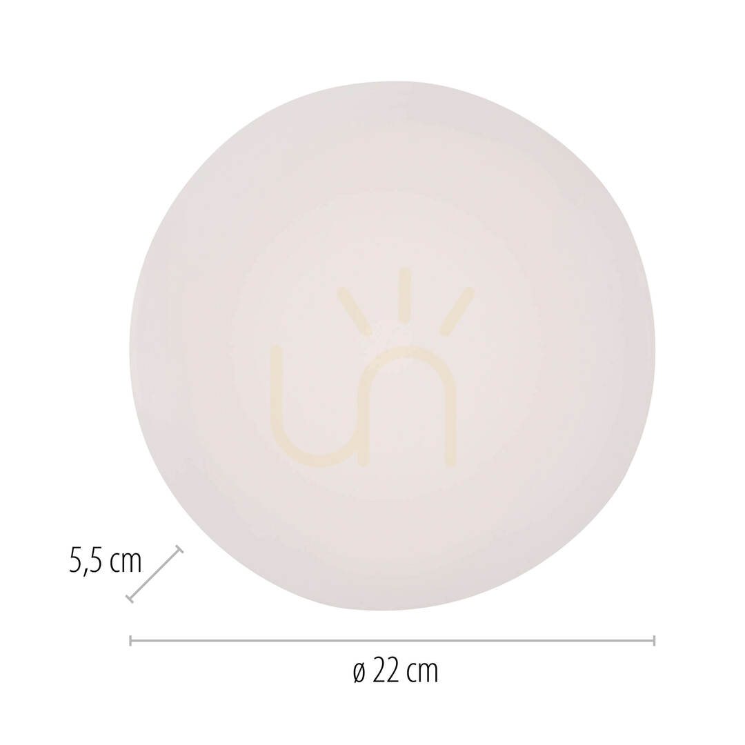 Kijelző Plafond URANUS 14165-16 fehér 1xLED Plafond URANUS 14165-16 fehér 1xLED