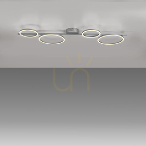 Plafond MINI RITUS 14211-21 ezüst 4xLED small 5