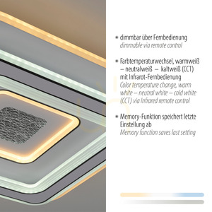 Zuma Line TOLAGO 14283-16 fehér LED mennyezeti lámpa 49 cm 50 W 3 Zuma Line TOLAGO 14283-16 fehér LED mennyezeti lámpa 49 cm 50 W small 3