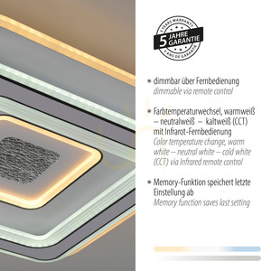 Zuma Line TOLAGO 14283-16 fehér LED mennyezeti lámpa 49 cm 50 W 4 Zuma Line TOLAGO 14283-16 fehér LED mennyezeti lámpa 49 cm 50 W small 4