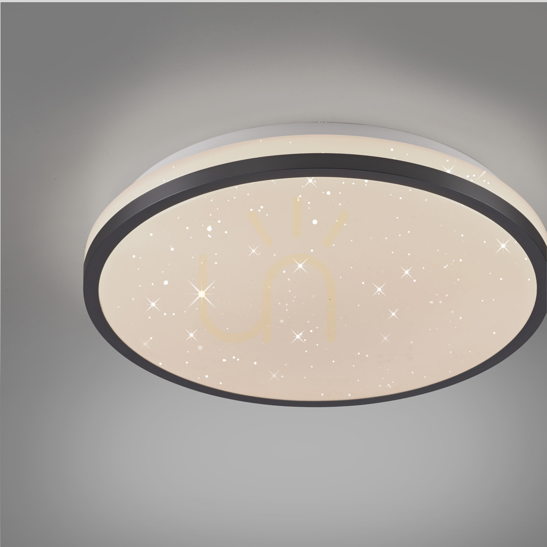 Előadás Plafond KYLE14293-18 fekete 1xLED Plafond KYLE14293-18 fekete 1xLED