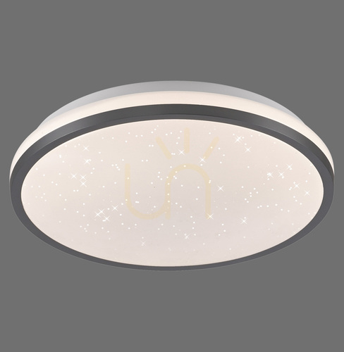 Jelölje be Plafond KYLE14293-18 fekete 1xLED