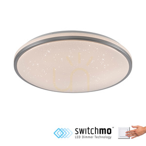 Plafond KYLE14295-21 Ezüst 1xLED small 1