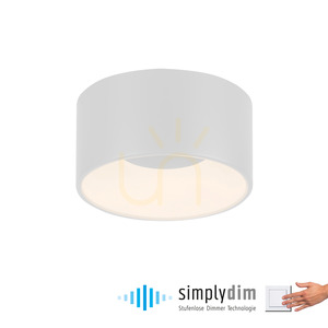 Zuma Line Tanika 14325-16 fehér LED mennyezeti lámpa, 14 W, 16 cm small 1