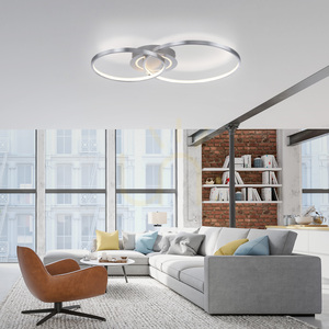 ASMINA Plafond 14540-95 ezüst 3xLED small 2