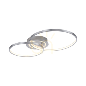 ASMINA Plafond 14540-95 ezüst 3xLED small 7