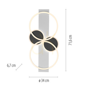 Plafond TROOPER 14552-16 fehér 4xLED 8 Plafond TROOPER 14552-16 fehér 4xLED small 8