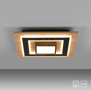 Zuma Line TOLA 14563-18 fekete/fa mennyezeti lámpa LED 30 W 11 Zuma Line TOLA 14563-18 fekete/fa mennyezeti lámpa LED 30 W small 11
