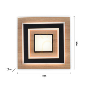 Zuma Line TOLA 14563-18 fekete/fa mennyezeti lámpa LED 30 W 8 Zuma Line TOLA 14563-18 fekete/fa mennyezeti lámpa LED 30 W small 8