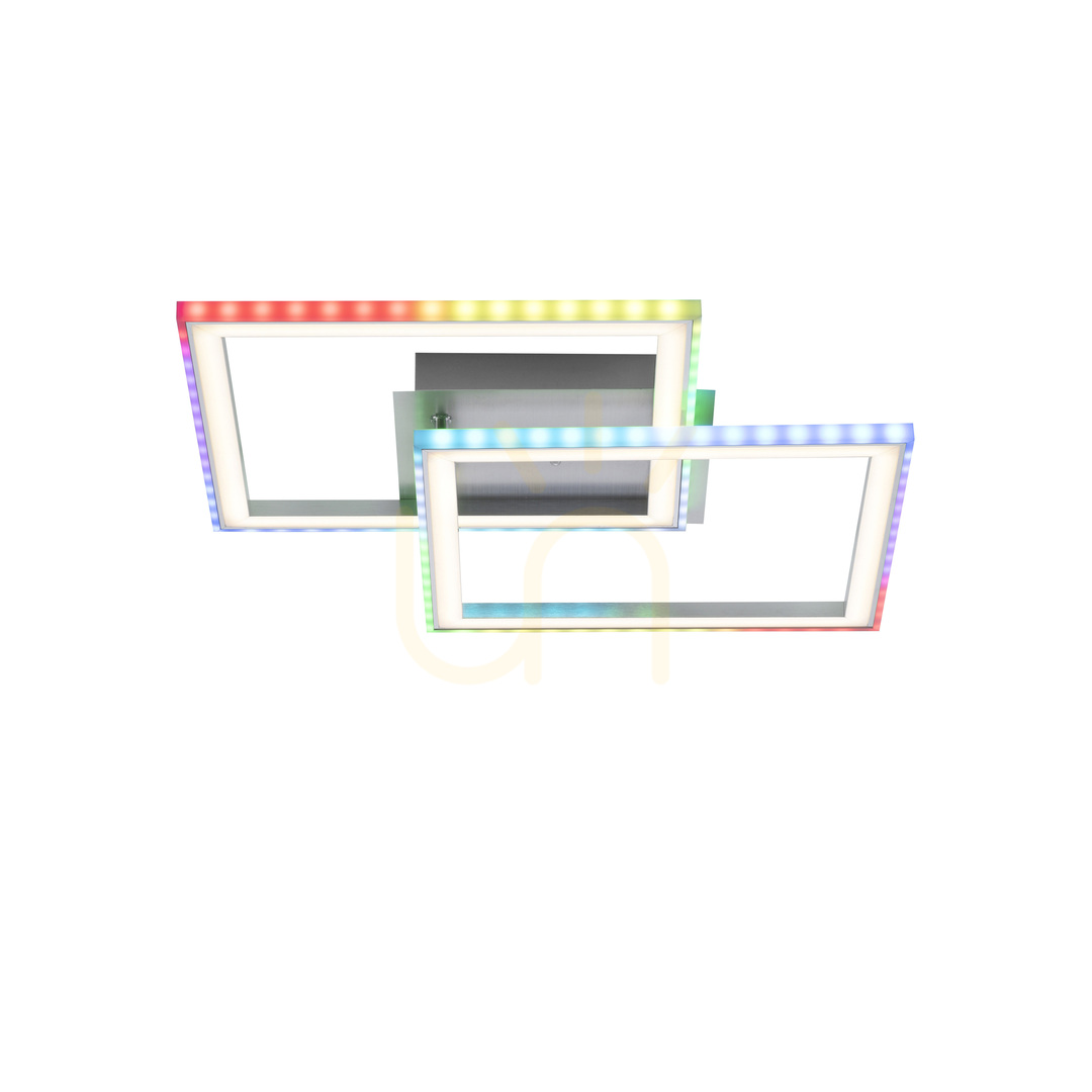 Előadás Plafond FELIX60 14634-55 Ezüst 2xLED Plafond FELIX60 14634-55 Ezüst 2xLED