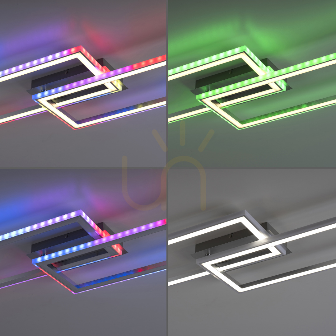 Kilátás Plafond FELIX60 14635-55 Ezüst 2xLED Plafond FELIX60 14635-55 Ezüst 2xLED