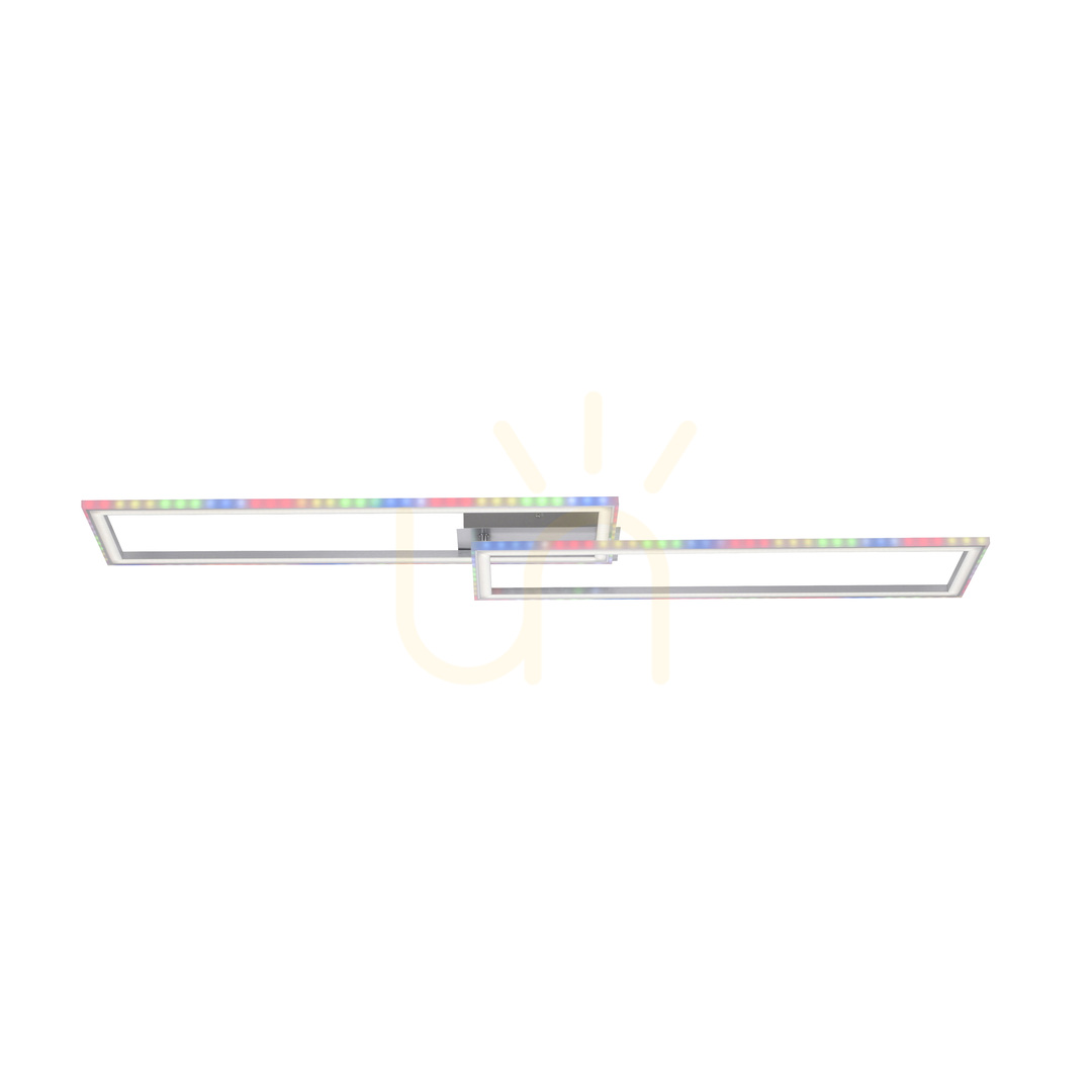 Előadás Plafond FELIX60 14635-55 Ezüst 2xLED Plafond FELIX60 14635-55 Ezüst 2xLED