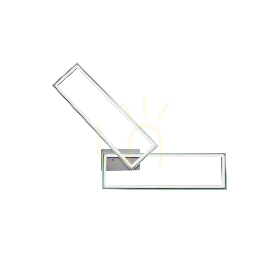 Jelölje be Plafond FELIX60 14635-55 Ezüst 2xLED Plafond FELIX60 14635-55 Ezüst 2xLED
