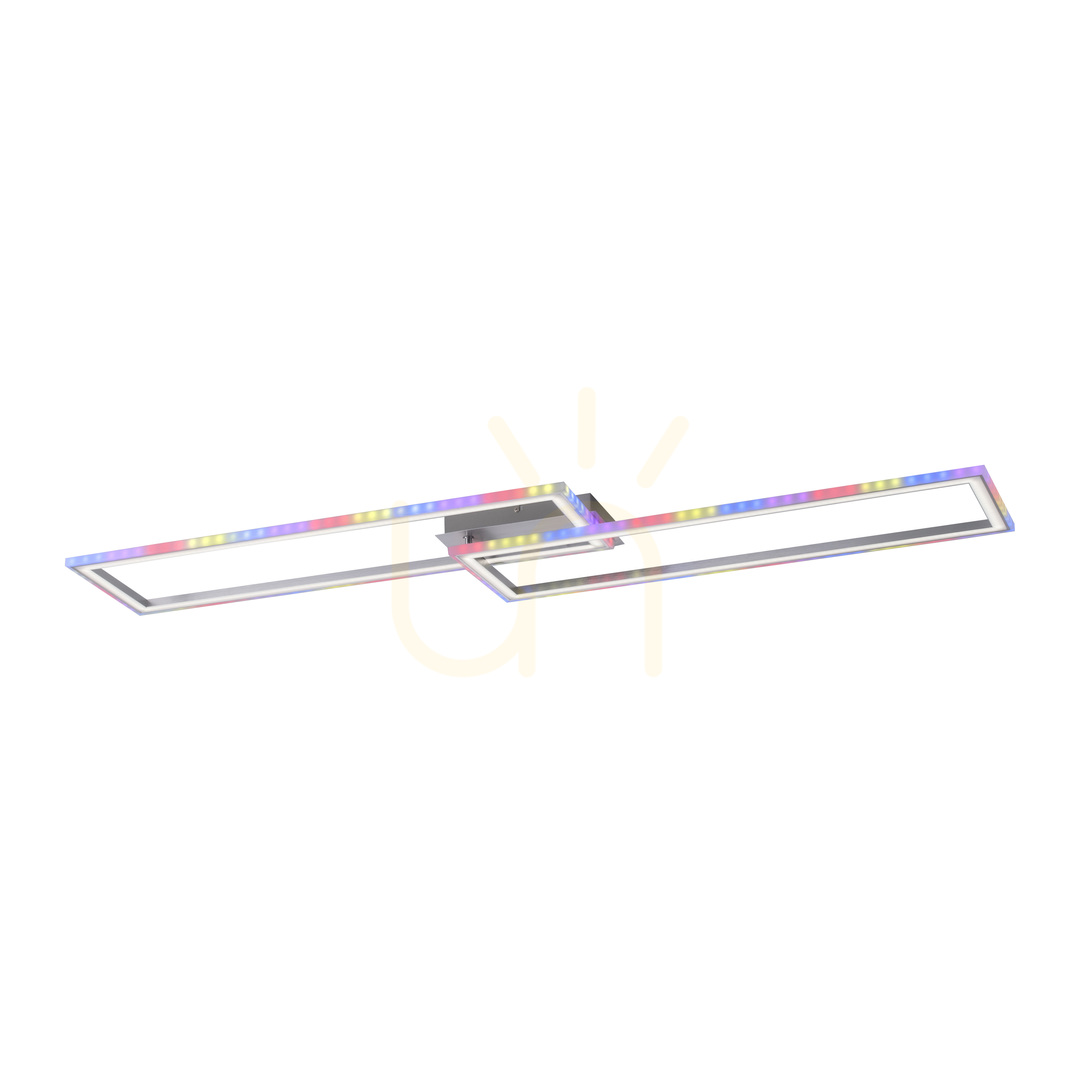 Kilátás Plafond FELIX60 14635-55 Ezüst 2xLED Plafond FELIX60 14635-55 Ezüst 2xLED