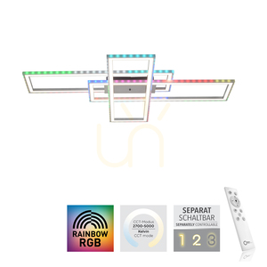 Plafond FELIX60 14637-55 Ezüst 2xLED small 1