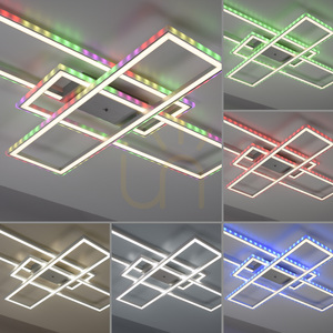 Plafond FELIX60 14637-55 Ezüst 2xLED small 3