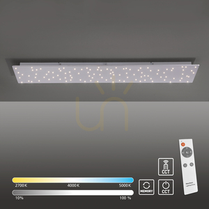 Sparkle 14672-55 LED mennyezeti lámpa, ezüst, 100 × 25 cm, 20 W 2160 lm, állítható 2700–5000 K small 10