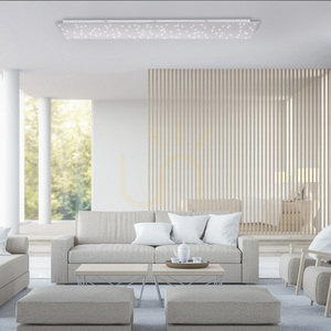 Sparkle 14672-55 LED mennyezeti lámpa, ezüst, 100 × 25 cm, 20 W 2160 lm, állítható 2700–5000 K small 2