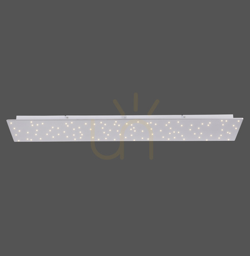 Jelölje be Sparkle 14672-55 LED mennyezeti lámpa, ezüst, 100 × 25 cm, 20 W 2160 lm, állítható 2700–5000 K
