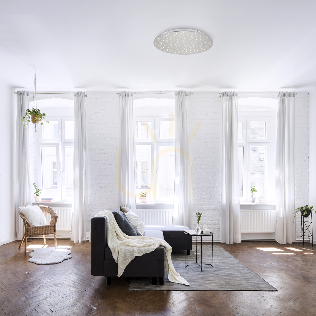 Előnézet SPARKLE Plafond 14673-55 Ezüst 1xLED SPARKLE Plafond 14673-55 Ezüst 1xLED