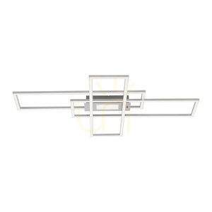 ASMIN Plafond 14693-55 ezüst 1xLED small 14