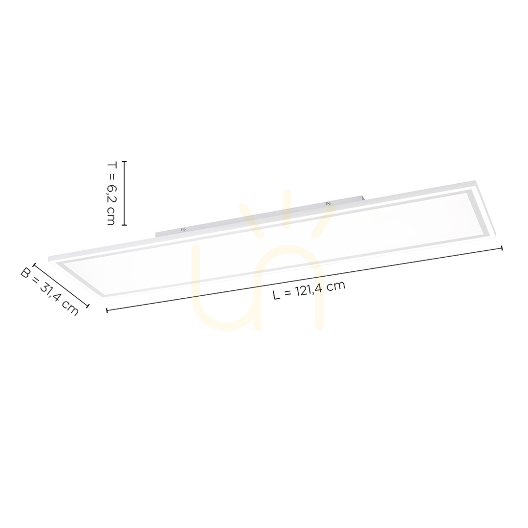 Előnézet Plafond EDGING 14852-16 fehér 1xLED Plafond EDGING 14852-16 fehér 1xLED