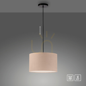 Függőlámpa Paul Neuhaus / JUST LIGHT Duro 14892-39, bézs small 10