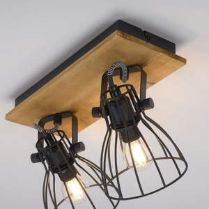 TARO Plafond 15118-18 fekete 2xE14 8 TARO Plafond 15118-18 fekete 2xE14 small 8
