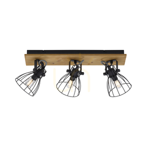 TARO Plafond 15119-18 Fekete 3xE14 small 1