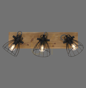 TARO Plafond 15119-18 Fekete 3xE14 small 0