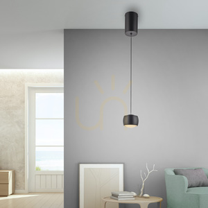 Zuma Line BALLINI 15260-18 fekete LED függőlámpa 7 W small 2