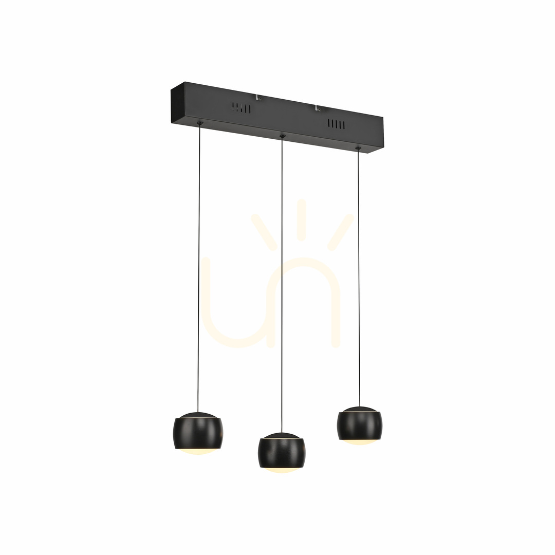 Előnézet BALLINI függőlámpa 15261-18 Fekete 3xLED BALLINI függőlámpa 15261-18 Fekete 3xLED