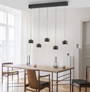 BALLINI függőlámpa 15262-18 fekete 5xLED small 2