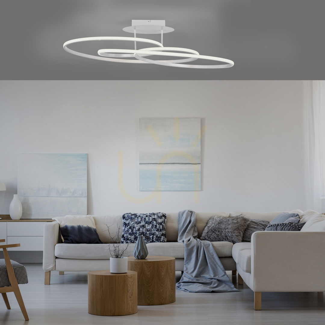 Előnézet LUMACA Plafond 15321-16 fehér 1xLED LUMACA Plafond 15321-16 fehér 1xLED