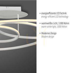 LUMACA Plafond 15321-16 fehér 1xLED 3 LUMACA Plafond 15321-16 fehér 1xLED small 3