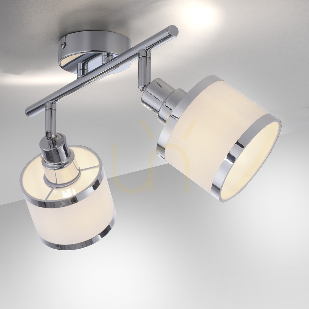 Kilátás ACCOR Plafond 15372-17 króm 2xE14 ACCOR Plafond 15372-17 króm 2xE14