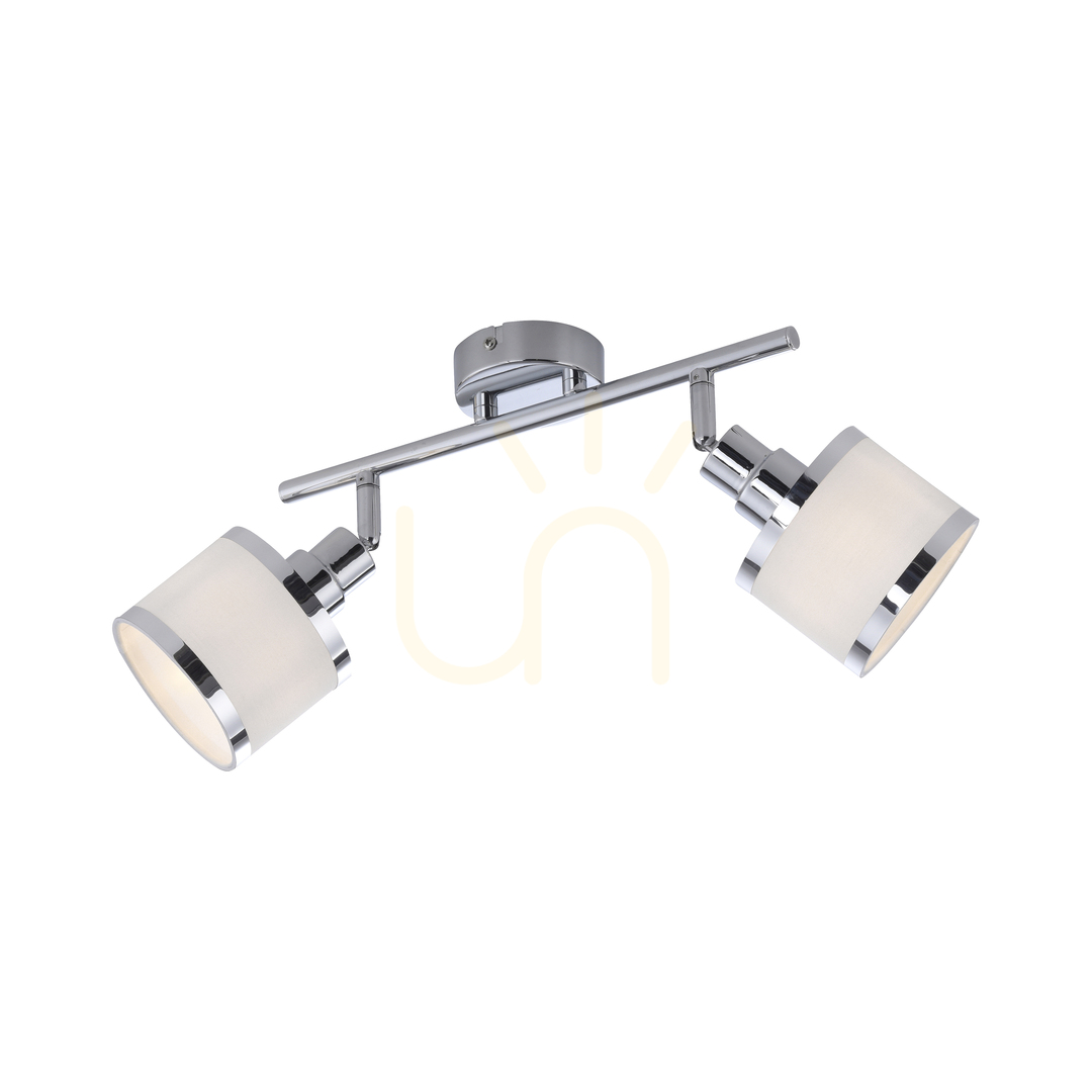 Kijelző ACCOR Plafond 15372-17 króm 2xE14 ACCOR Plafond 15372-17 króm 2xE14