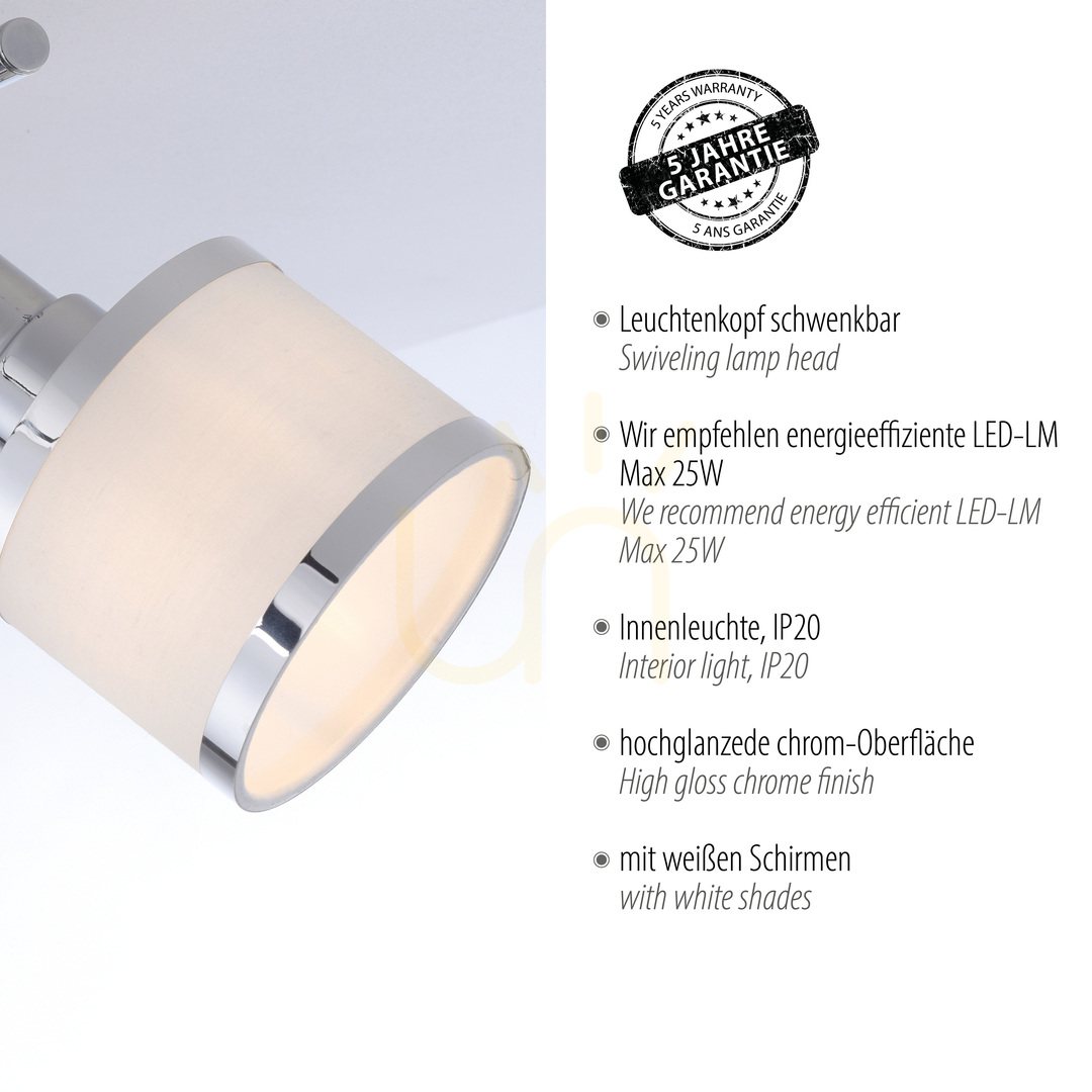 Előadás ACCOR Plafond 15372-17 króm 2xE14 ACCOR Plafond 15372-17 króm 2xE14