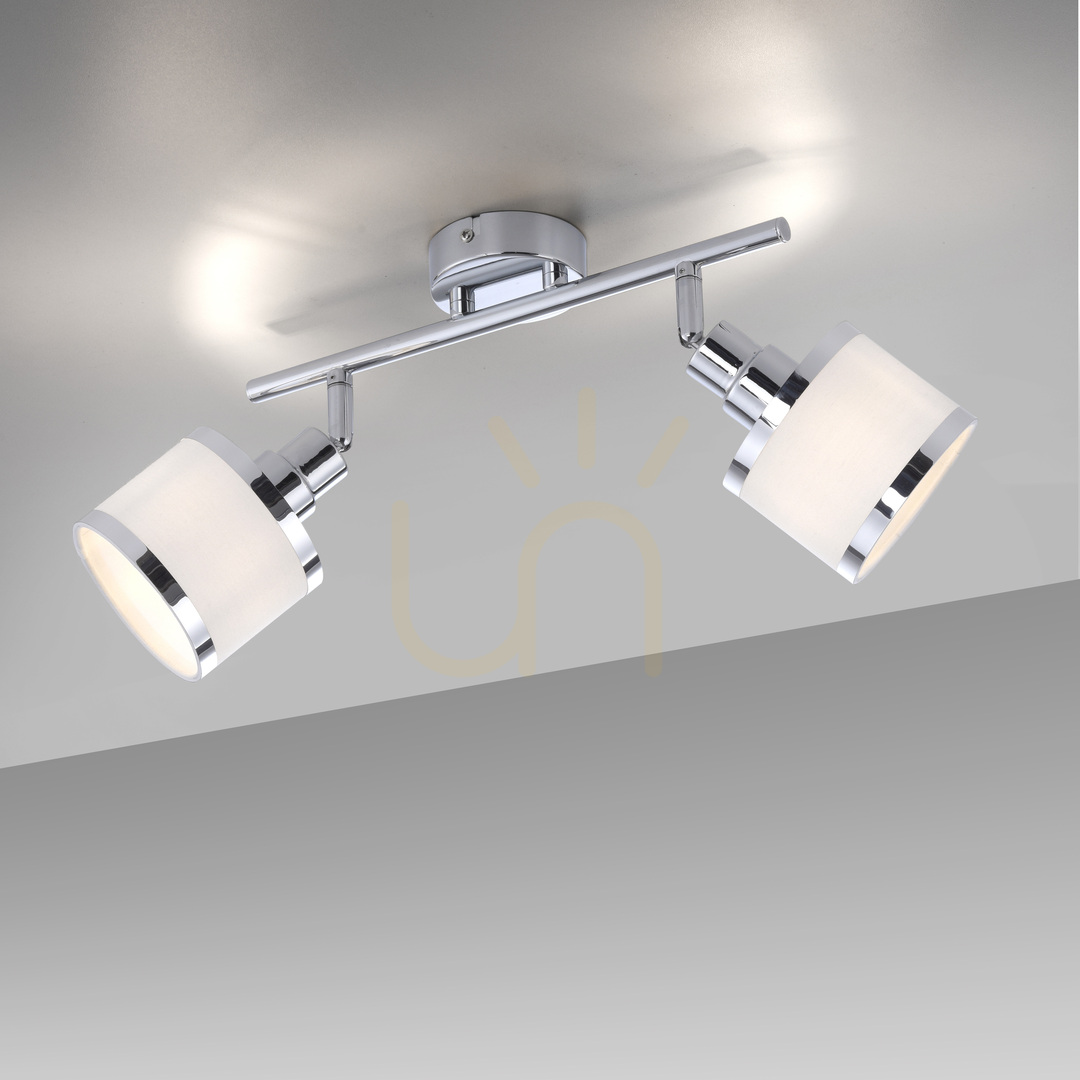 Jelölje be ACCOR Plafond 15372-17 króm 2xE14 ACCOR Plafond 15372-17 króm 2xE14
