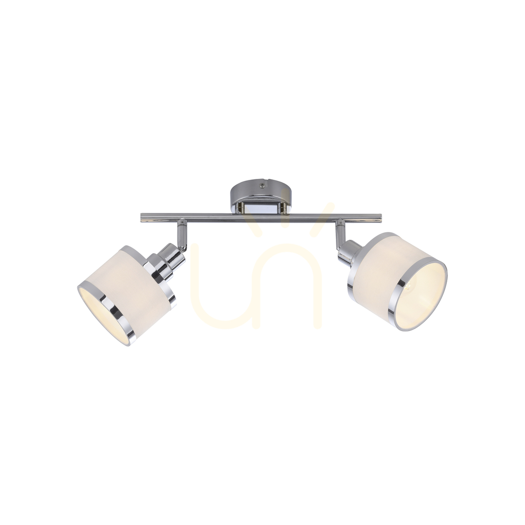 Előnézet ACCOR Plafond 15372-17 króm 2xE14 ACCOR Plafond 15372-17 króm 2xE14