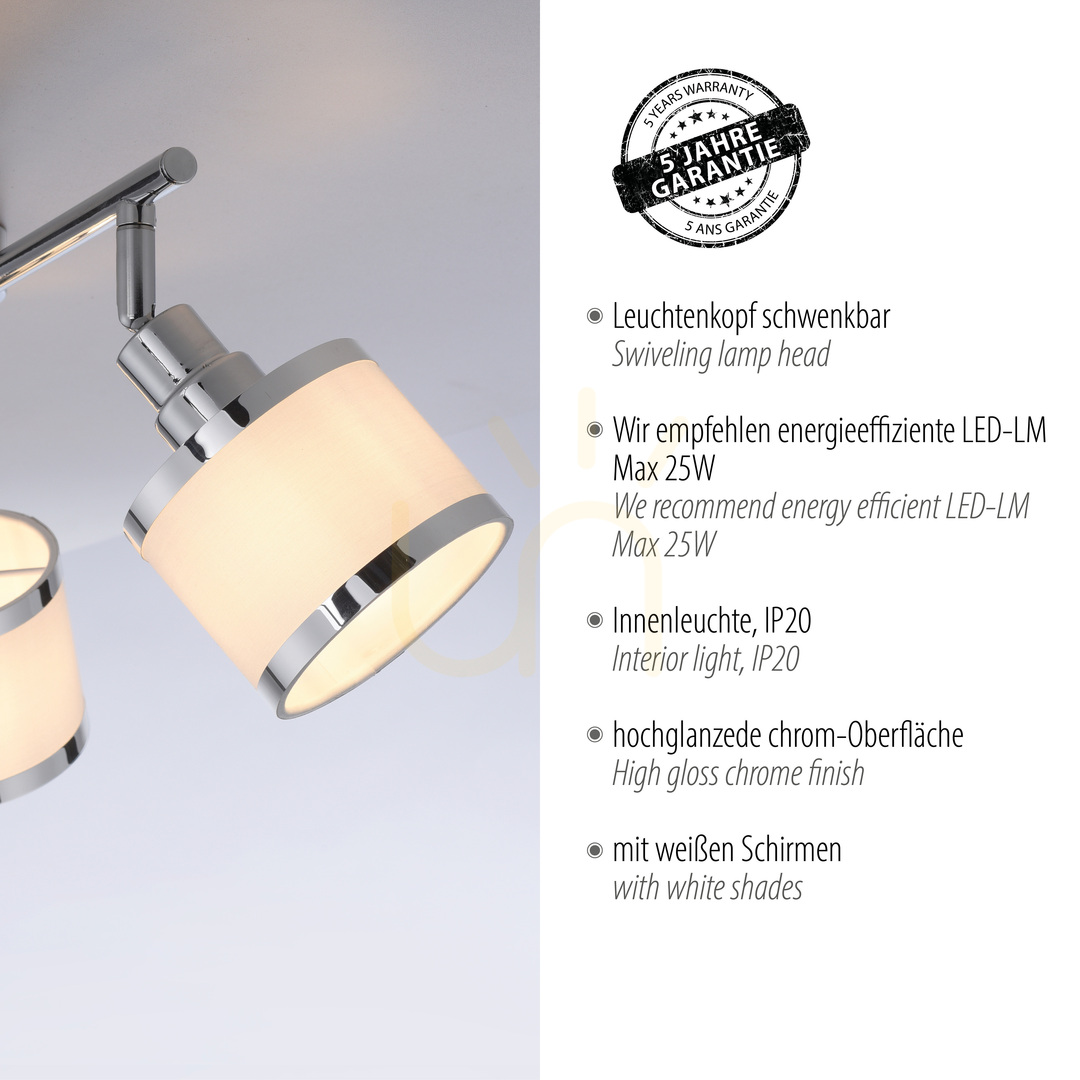 Előadás ACCOR Plafond 15373-17 króm 3xE14 ACCOR Plafond 15373-17 króm 3xE14