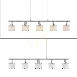 ACCOR függőlámpa 15375-17 króm 5xE14 small 14