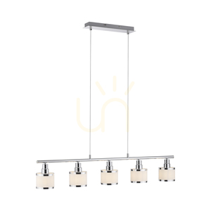 ACCOR függőlámpa 15375-17 króm 5xE14 small 7