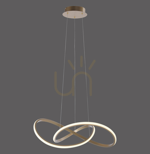 Jelölje be MARIA függőlámpa 15402-60 sárgaréz LED 3000 K 57 cm