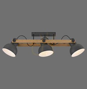 Plafond CUP 2.0 15745-18 Fekete 3xE27 0 Plafond CUP 2.0 15745-18 Fekete 3xE27 small 0